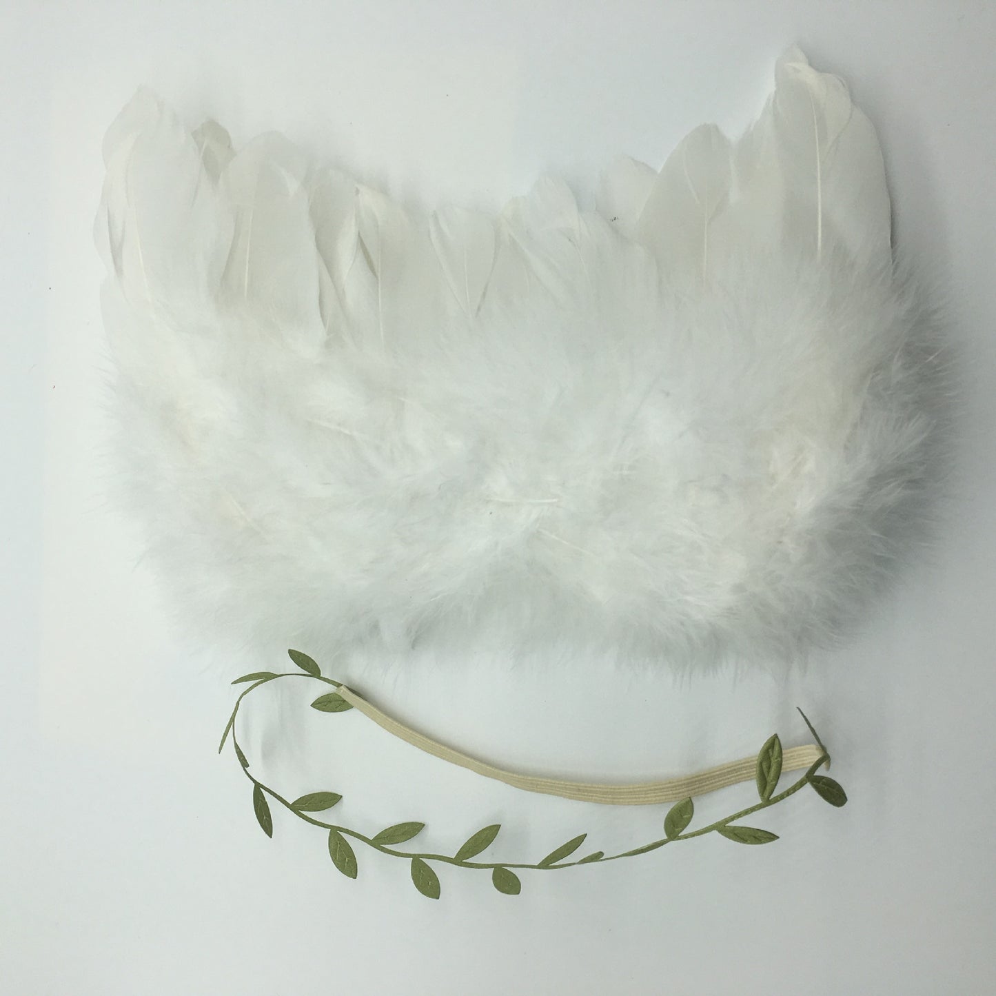 Newborn Photography Props White Angel Wing Baby