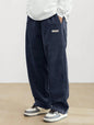 Men’s Casual Drawstring Trousers – Loose-Fit Straight Pants with Pockets for Sports & Everyday Wear