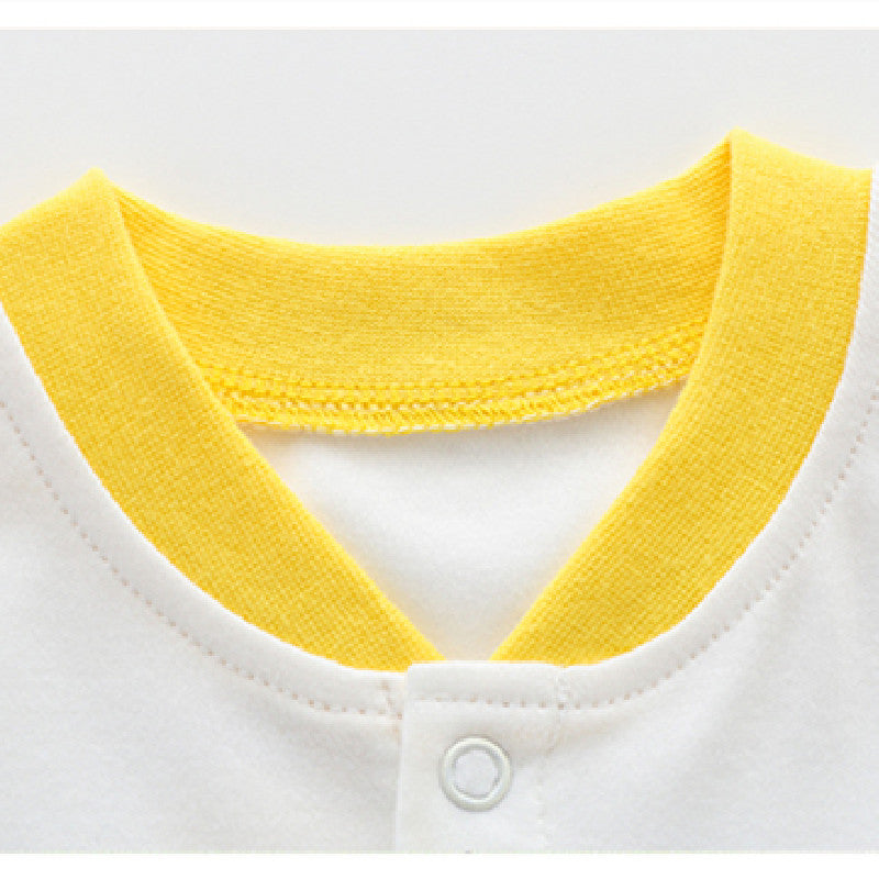 Baby Cotton Long Sleeve Romper – One-Piece Outfit for Infants