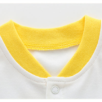 Baby Cotton Long Sleeve Romper – One-Piece Outfit for Infants