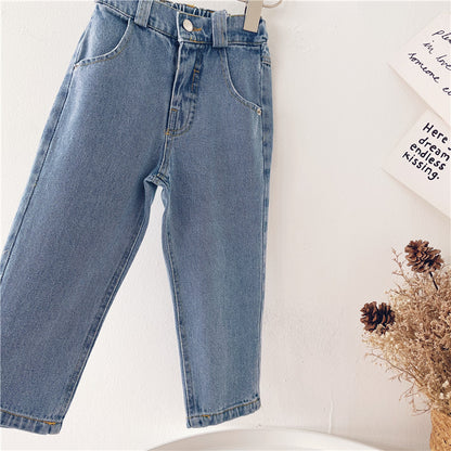 Trendy Korean-Style Children’s Trousers | Kids Casual Fashion Pants