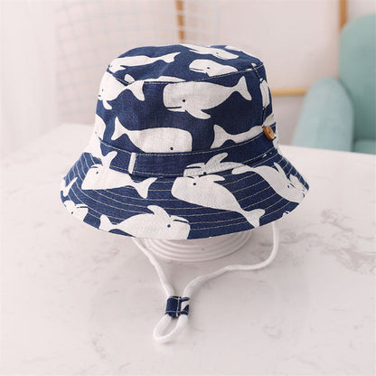 Children’s Windproof Fisherman Hat – Unisex Kids Basin Bucket Hat