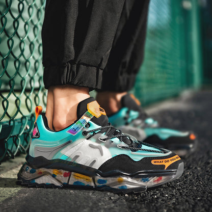 Men’s Summer Retro Chunky Sneakers – Trendy INS-Style Casual Shoes