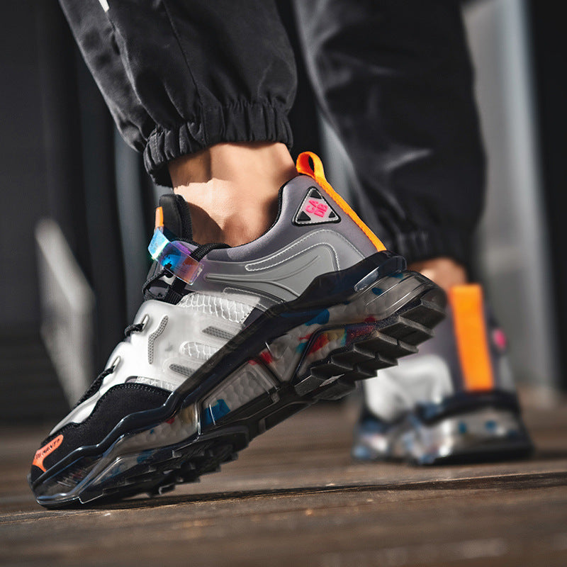 Men’s Summer Retro Chunky Sneakers – Trendy INS-Style Casual Shoes