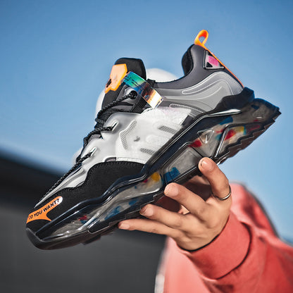 Men’s Summer Retro Chunky Sneakers – Trendy INS-Style Casual Shoes