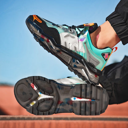 Men’s Summer Retro Chunky Sneakers – Trendy INS-Style Casual Shoes