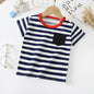 Children’s Cotton Short-Sleeve T-Shirt – Soft Baby Half-Sleeve Bottoming Top
