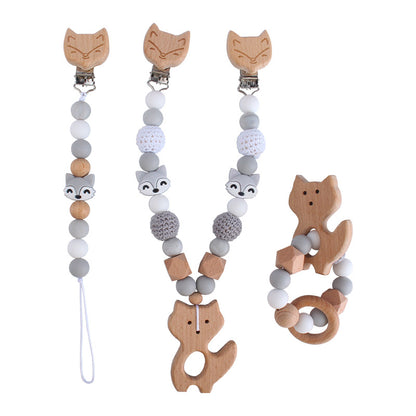 Baby Stroller Pacifier Chain – Hanging Jewelry Bracelet Toy for Infants