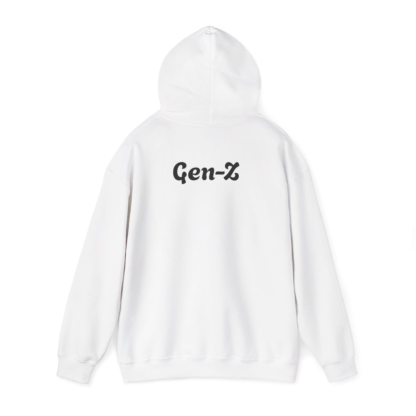 Gen-Z Deer Hoodie — Vintage Deer Skull Graphic Hooded Sweatshirt