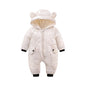 Newborn Baby Thick Cotton One-Piece Romper Warm Soft Infant Jumpsuit