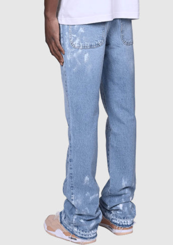 Men’s Straight-Leg Denim Pants – Street Style Casual Jeans
