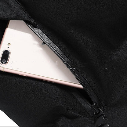 Men’s Winter Hooded Jacket – Casual Zip-Up Coat with Pockets Outerwear