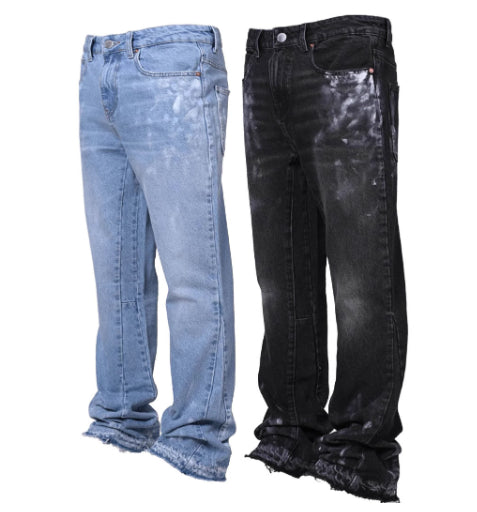 Men’s Straight-Leg Denim Pants – Street Style Casual Jeans