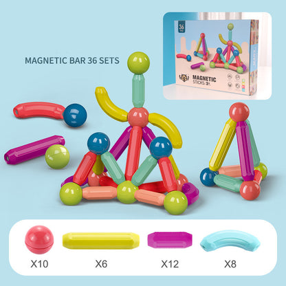 Children’s Magnetic Toy Bricks – Kids’ Magnetic Building Blocks Set
