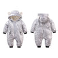 Newborn Baby Thick Cotton One-Piece Romper Warm Soft Infant Jumpsuit