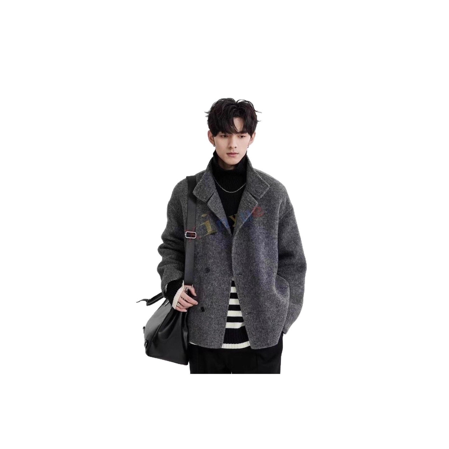 Men’s High-End Wool Coat – Autumn & Winter Luxury Outerwear