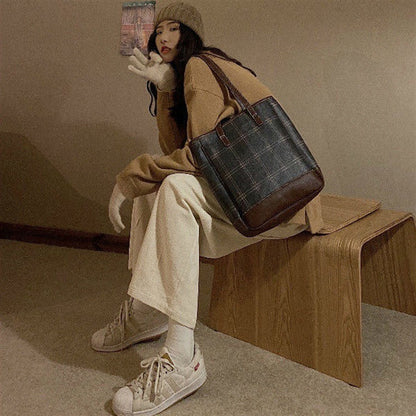 Women’s Loose Straight‑Leg Drop‑Crotch Pants – Casual Autumn/Winter Student Leisure Trousers