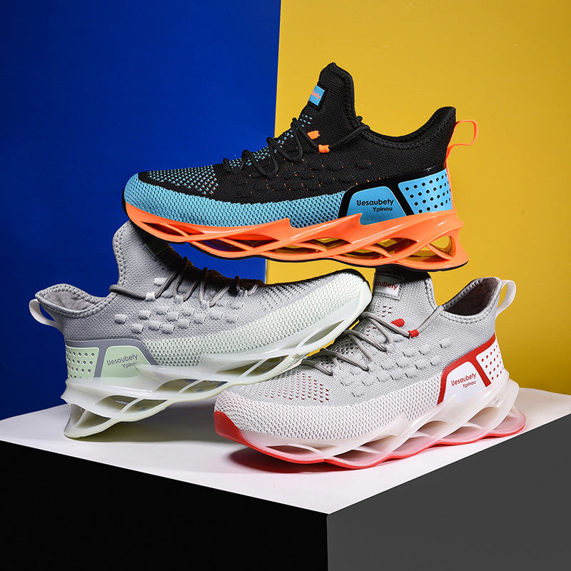 Men’s Spring Sports Shoes – Breathable Lightweight Sneakers for Running & Casual Wear