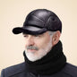 Winter Fleece-Lined Outdoor Ear-Protecting Hat For Middle-Aged And Elderly Men