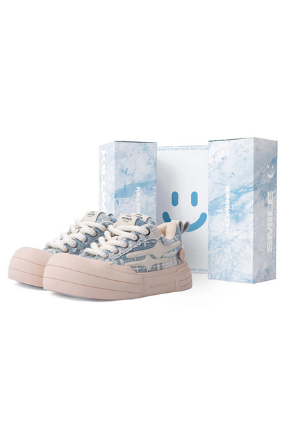 KILLWINNER--Smile Life Sneaker - Blue - Unisex