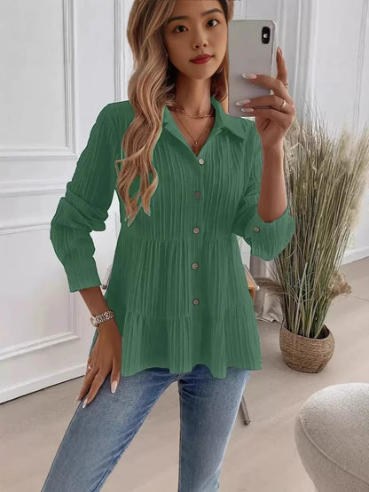 Women’s Casual Versatile Long Sleeve Shirt