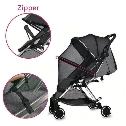 Baby Stroller Mosquito Net – Custom Protective Insect Net Stroller Accessory