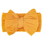 Handmade Baby Headbands – Soft Stretchy Nylon Hair Bands with Bows for Newborns and Toddlers