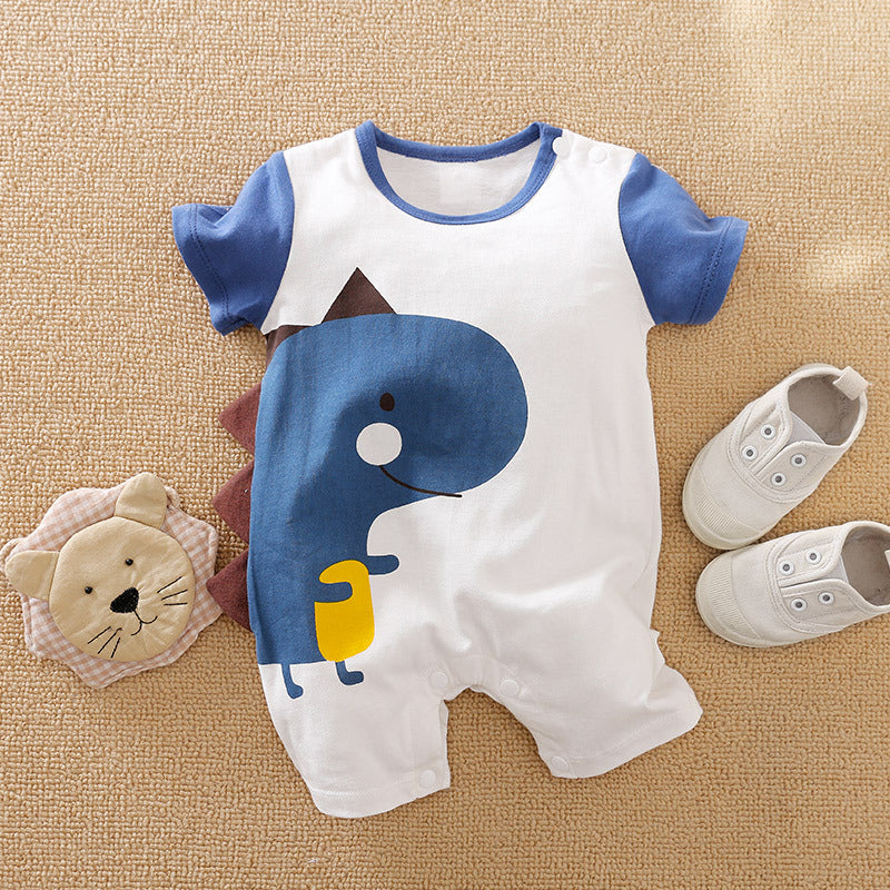 Baby Short Sleeve Onesie – Casual Infant Bodysuit for Newborns