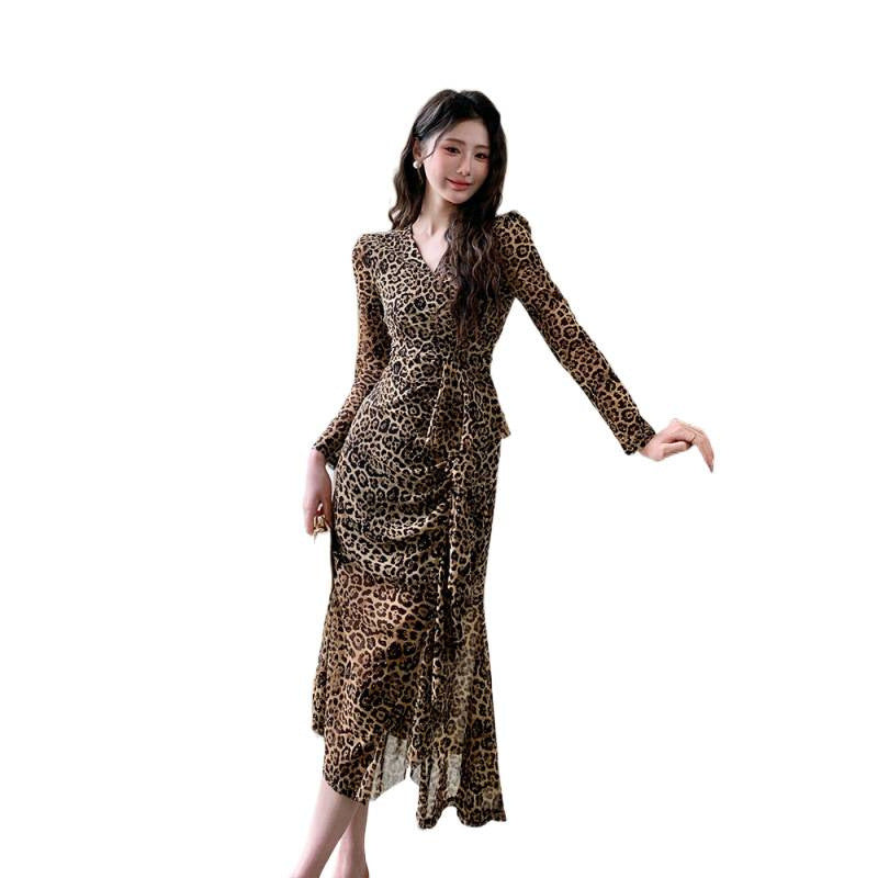 Autumn Women’s Waist-Tie Dress – New Fashion Casual Dress