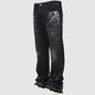 Men’s Straight-Leg Denim Pants – Street Style Casual Jeans