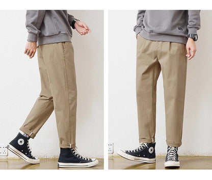 Men’s Casual Wide-Leg Pants – Loose and Comfortable Everyday Trousers