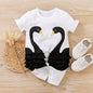Baby Short Sleeve Onesie – Casual Infant Bodysuit for Newborns
