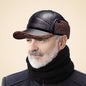 Winter Fleece-Lined Outdoor Ear-Protecting Hat For Middle-Aged And Elderly Men