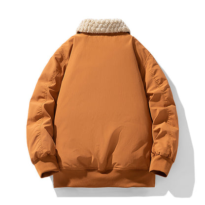 Men’s Winter Hooded Coat – Thick Thermal Warm Jacket