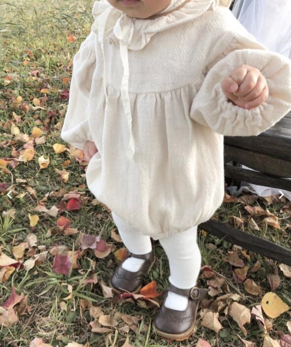 Spring Baby Ruffle Romper – Stretchy One-Piece Outfit for Infants