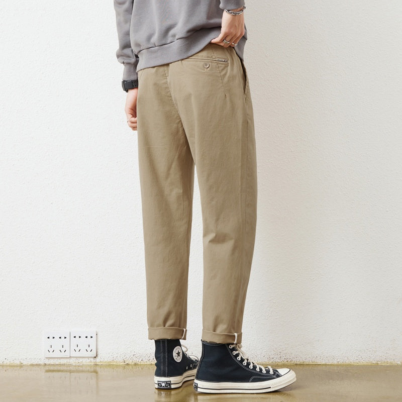 Men’s Casual Wide-Leg Pants – Loose and Comfortable Everyday Trousers