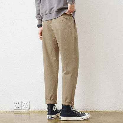 Men’s Casual Wide-Leg Pants – Loose and Comfortable Everyday Trousers