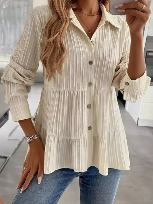 Women’s Casual Versatile Long Sleeve Shirt