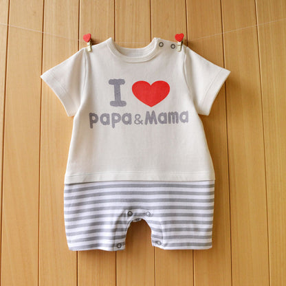 Baby Short Sleeve Onesie – Casual Infant Bodysuit for Newborns