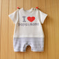 Baby Short Sleeve Onesie – Casual Infant Bodysuit for Newborns