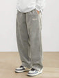Men’s Casual Drawstring Trousers – Loose-Fit Straight Pants with Pockets for Sports & Everyday Wear
