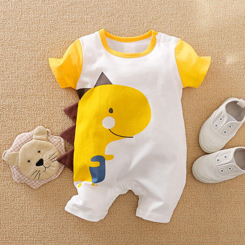 Baby Short Sleeve Onesie – Casual Infant Bodysuit for Newborns