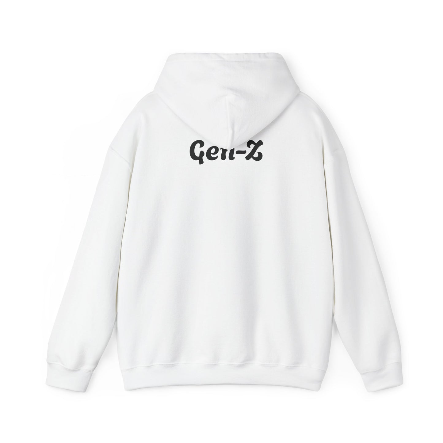 Gen-Z Deer Hoodie — Vintage Deer Skull Graphic Hooded Sweatshirt