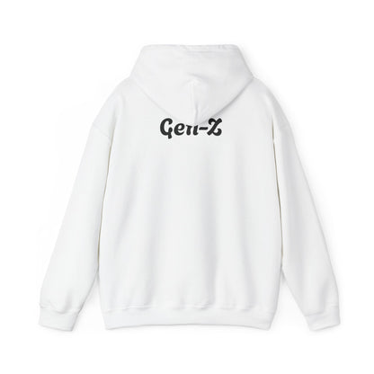 Gen-Z Deer Hoodie — Vintage Deer Skull Graphic Hooded Sweatshirt