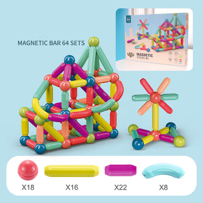 Children’s Magnetic Toy Bricks – Kids’ Magnetic Building Blocks Set