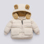 Kids Autumn & Winter Hooded Jacket – Warm Thick Coat for Children