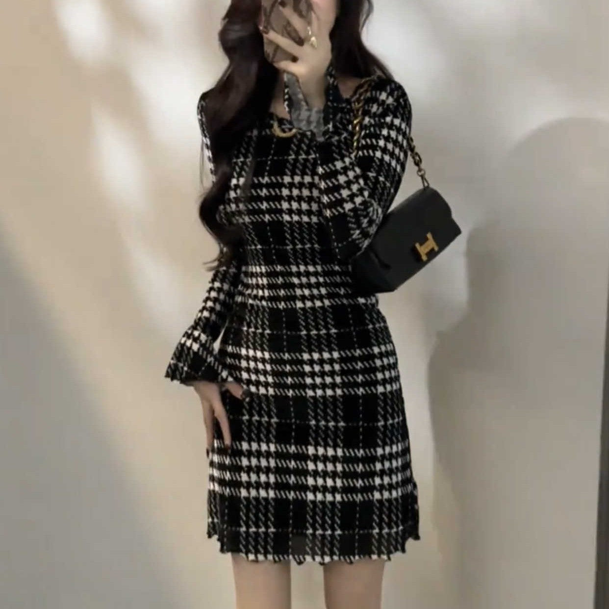 Women’s Slim Waist Hip Skirt – Elegant Temperament Pencil Skirt for Girls