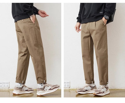 Men’s Casual Wide-Leg Pants – Loose and Comfortable Everyday Trousers