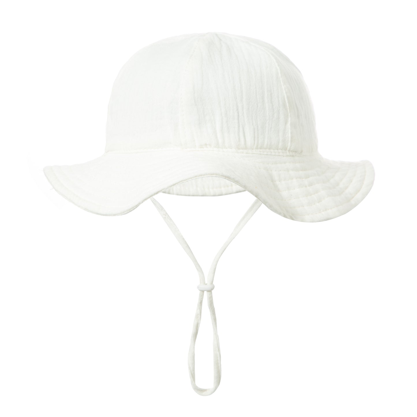Baby Cotton Bucket Hat – Soft Breathable Sun Protection Basin Hat