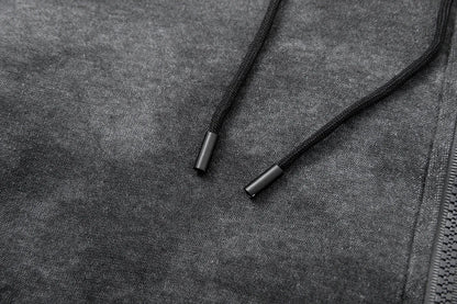 Men’s Zip-Up Hooded Sweatshirt | Slim Fit Long Sleeve Hoodie Jacket for Casual & Sportswear